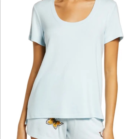 NWT BP Scoop Neck Hacci Knit Sleep T-Shirt. Size Small. - Picture 1 of 7